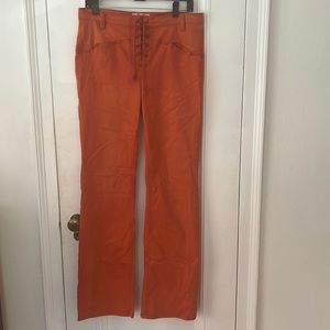 We a the Free tie flare pants